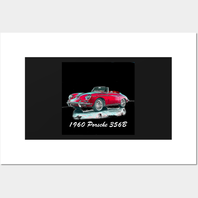 '60 Roadster Porsche 356B Classic Car Wall Art by CarloVaro